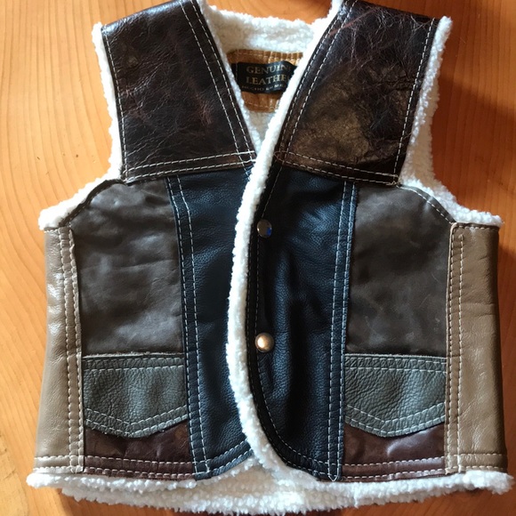 Jackets Coats Kids Vest Genuine Leather Hecho En Mexico Poshmark